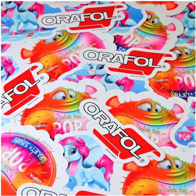 Orajet Printable Matte Adhesive Vinyl Bundle - 20" x 30 FT Vinyl Oracal 