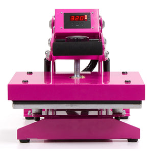 Pink Pro Craft Heat Press 9" x 12" Bundle Heat Press Hotronix 