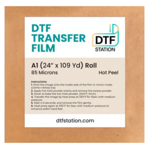 Prestige A3+ R Direct to Film (DTF) Hot Peel Transfer Film Roll - 24" x 327 FT DTF Prestige 