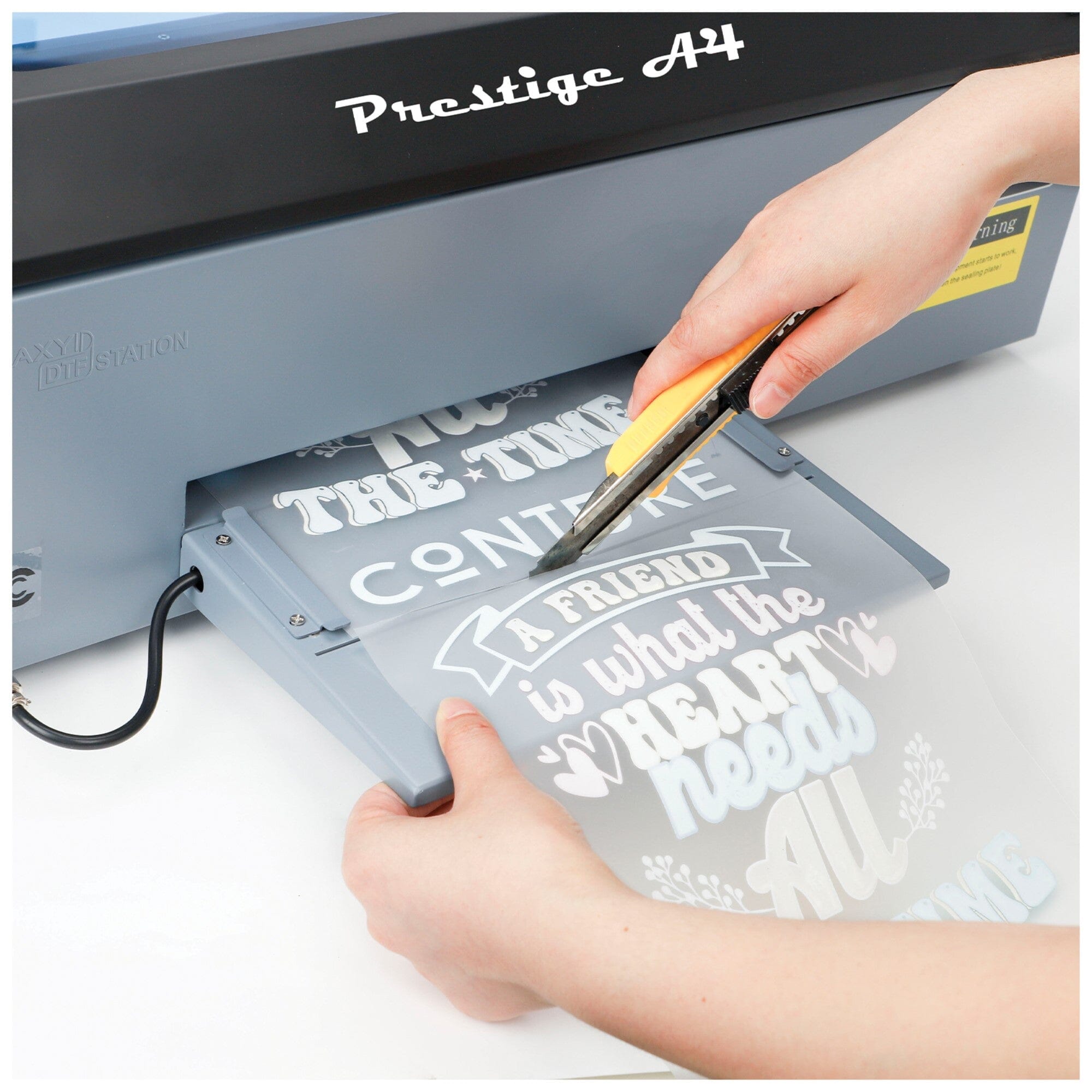 Using The Prestige A4 DTF Printer