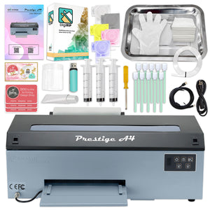 Prestige Direct To Film (DTF) A4 Printer w/ Oven, Filter, Inks, Supplies DTF Bundles Prestige 