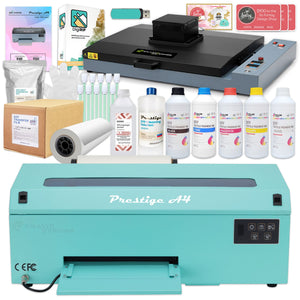 Prestige Direct To Film (DTF) A4 Printer w/ Oven, Filter, Inks, Supplies DTF Bundles Prestige 