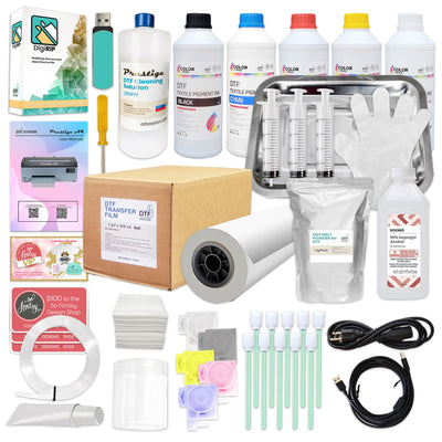 Prestige Direct To Film (DTF) A4 Roll Printer w/ Inks, Supplies DTF Bundles Prestige 