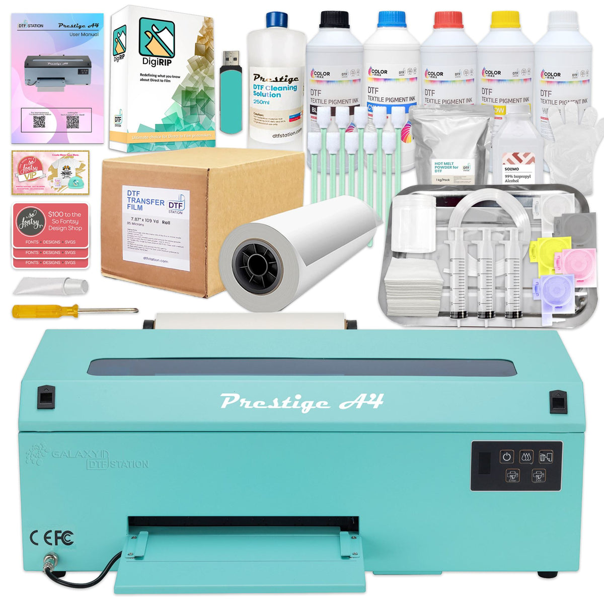 Prestige A4 Direct to Film (DTF) Printers, Inks & Supplies Swing Design