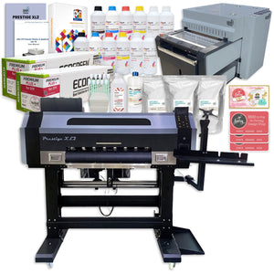 Prestige Direct To Film XL2 Roll Printer with A24 Shaker, Oven, Inks, Film DTF Bundles Prestige 