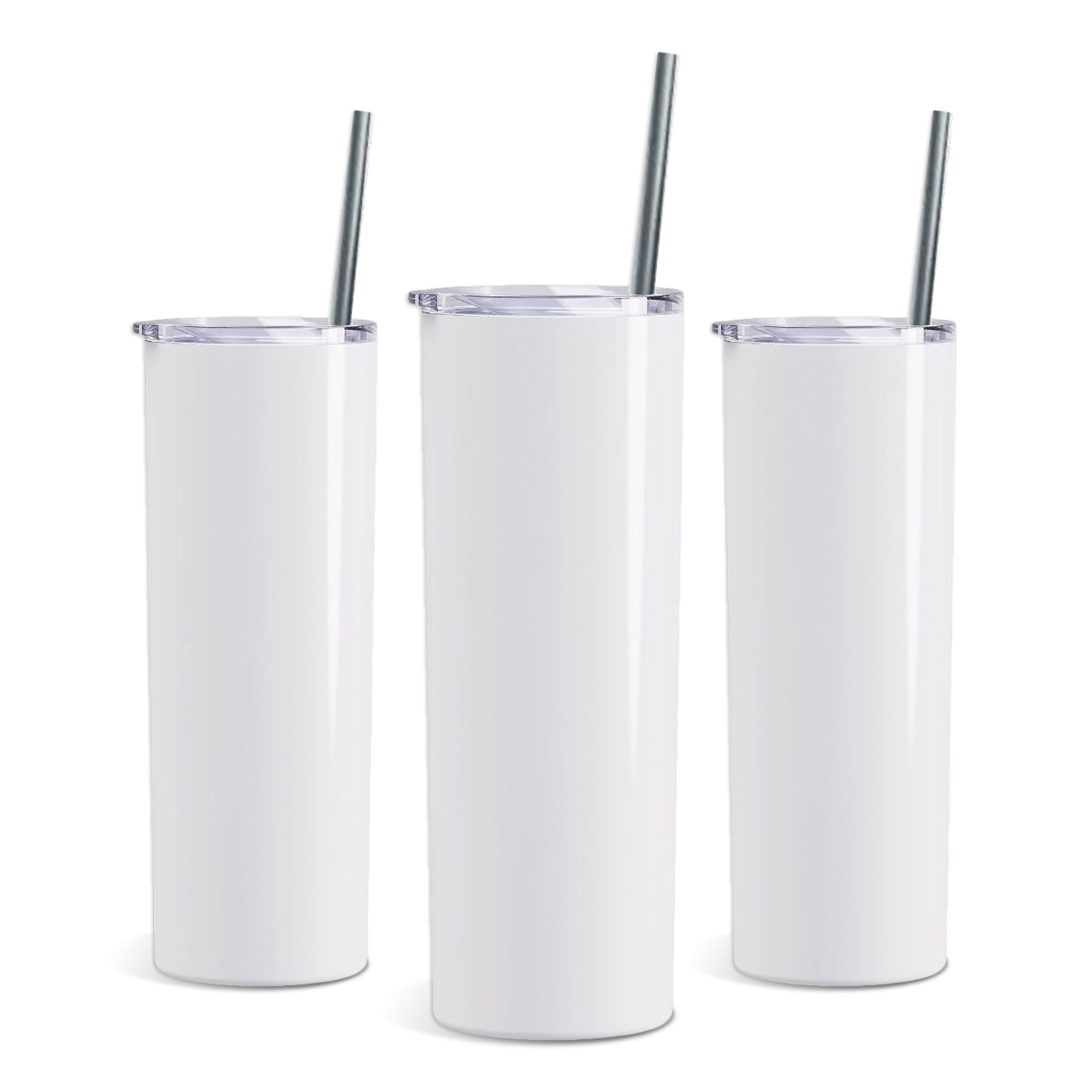 Cheap Price Overstock Wholesale Deal Case Pack 20oz Straight Skinny White  Sublimation Tumblers 
