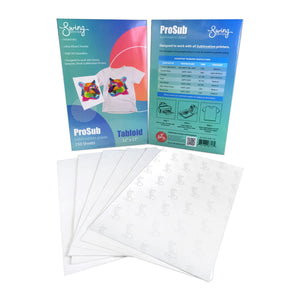 ProSub Premium Sublimation Heat Transfer Paper 11" x 17" - 150 Sheets Sublimation Swing Design 
