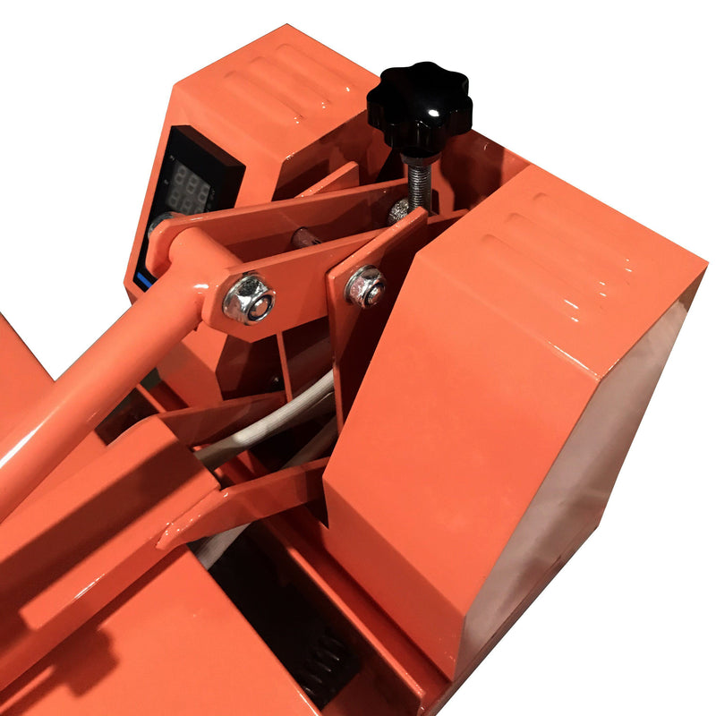 REFURBISHED Swing Design 15" x 15" Craft Heat Press - Coral Heat Press Swing Design 