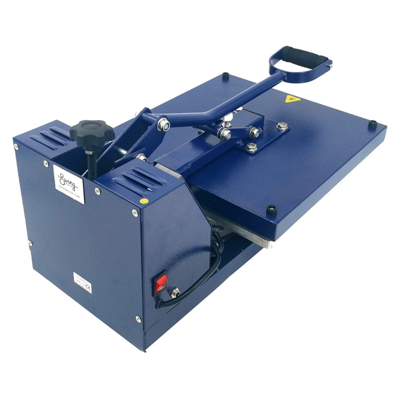 REFURBISHED Swing Design 15" x 15" Craft Heat Press - Navy Heat Press Swing Design 
