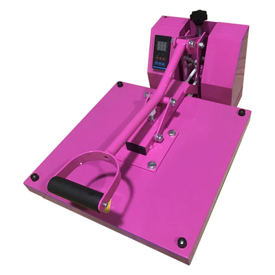 REFURBISHED Swing Design 15" x 15" Craft Heat Press - Pink Heat Press Swing Design 