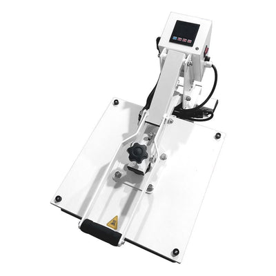 REFURBISHED Swing Design 15" x 15" PRO Slide Out Heat Press - White Heat Press Swing Design 