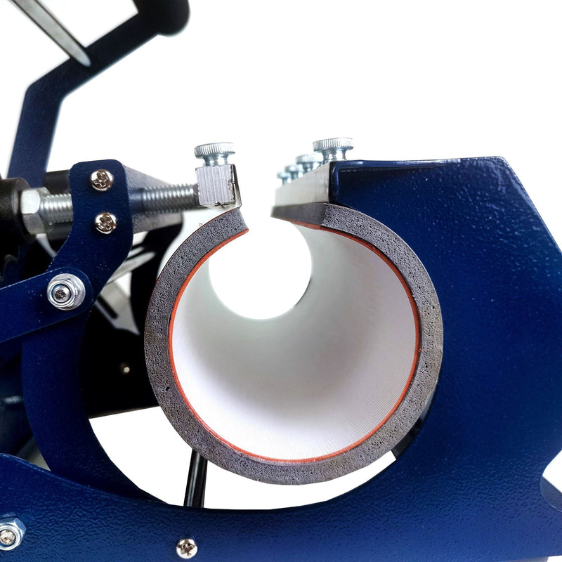 REFURBISHED Swing Design 7-in-1 Tumbler Press 20oz/30oz - Navy Heat Press Swing Design 