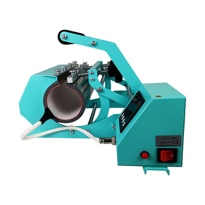 REFURBISHED Swing Design 7-in-1 Tumbler Press 20oz/30oz - Turquoise Heat Press Swing Design 