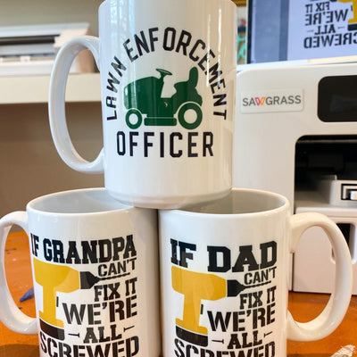 REFURBISHED Swing Design Digital Coffee Mug & Cup Heat Press - Coral Heat Press Swing Design 