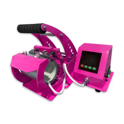 REFURBISHED Swing Design Digital Coffee Mug &amp; Cup Heat Press - Pink Heat Press Swing Design 