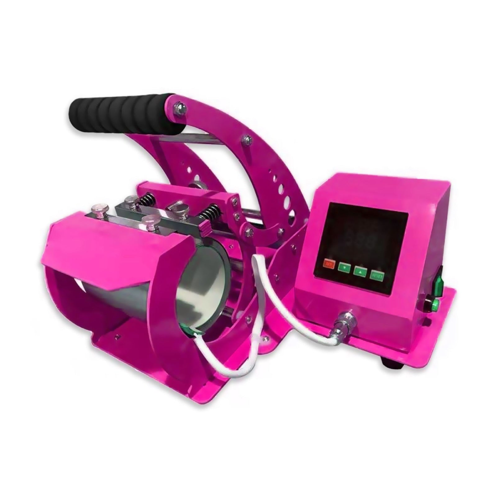 REFURBISHED Swing Design Digital Coffee Mug & Cup Heat Press - Pink Heat Press Swing Design 