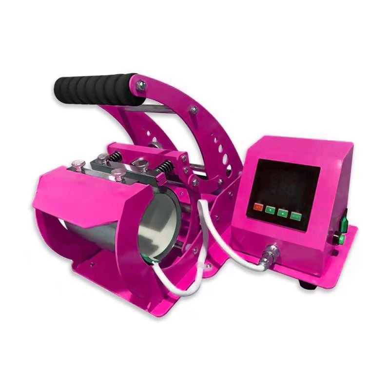 REFURBISHED Swing Design Digital Coffee Mug & Cup Heat Press - Pink Heat Press Swing Design 