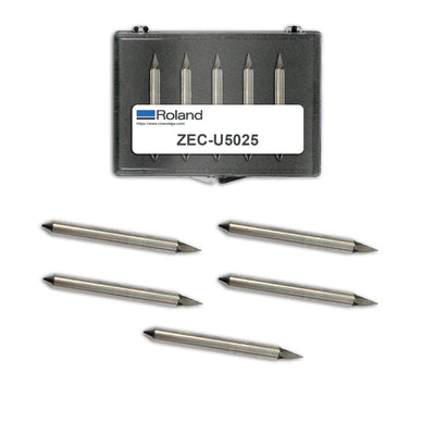 Roland 45°/.25 Offset Premium Blade For Standard Materials - 5 Pack Eco Printers Roland 