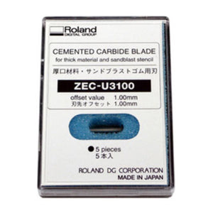 Roland 60°/1.00 Offset Premium Blade For Thick Materials - 5 Pack Eco Printers Roland 