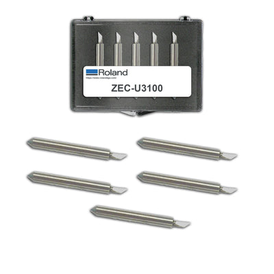 Roland 60°/1.00 Offset Premium Blade For Thick Materials - 5 Pack Eco Printers Roland 