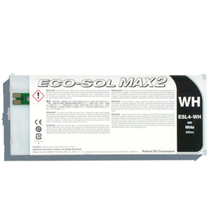 Roland BN-20 Eco-Sol Max 2 Ink 220cc - WHITE ESL4-WH Eco Printers Roland 