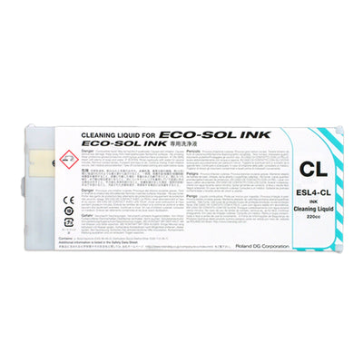 Roland BN-20A Eco-Sol Max 2 Cleaning Cartridge 220cc - Cleaning ESL4-CL2 Eco Printers Roland 