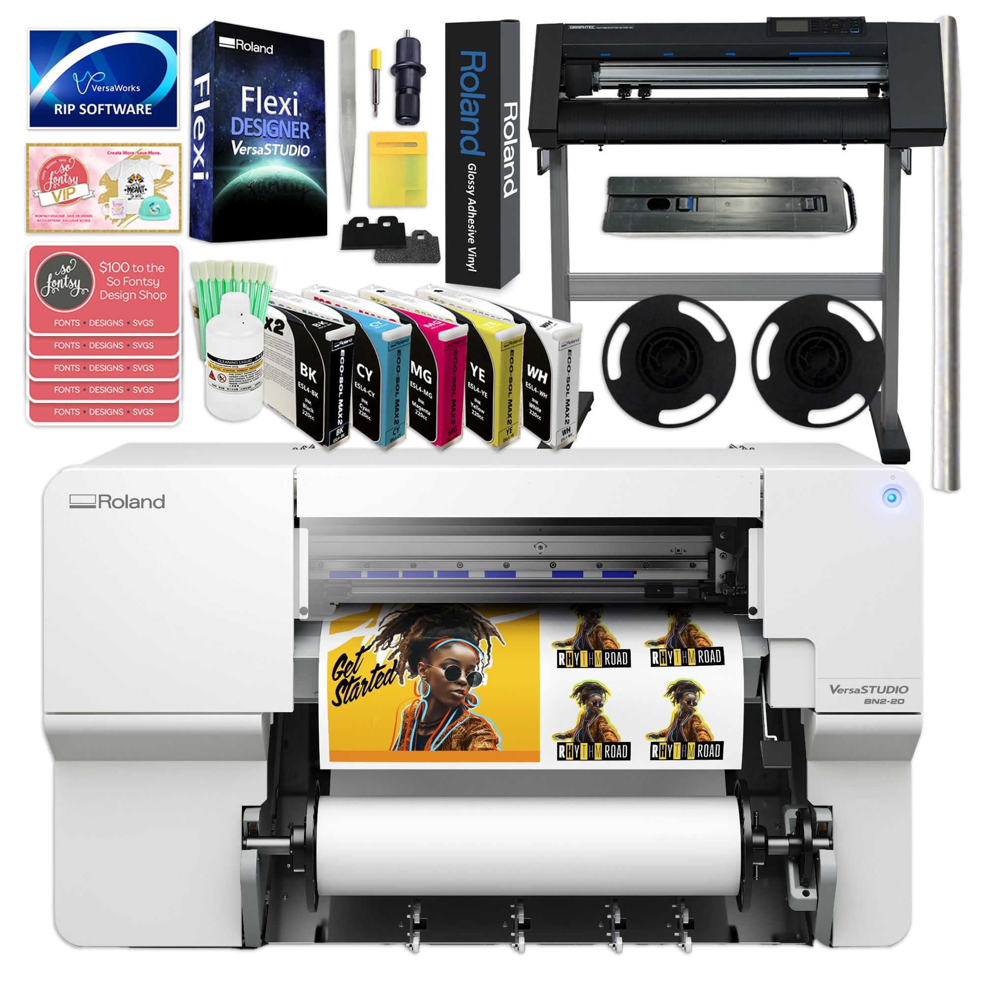 Graphtec CE7000 Vinyl Cutter Deluxe Bundles | Swing Design