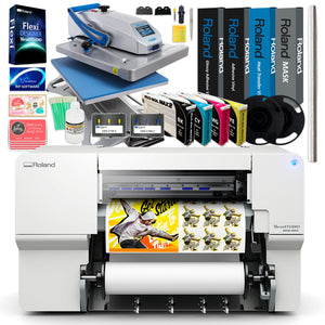 Roland BN2-20A Eco-Solvent 20" Printer & Cutter w/ Heat Press Business Bundle Eco Printers Roland 
