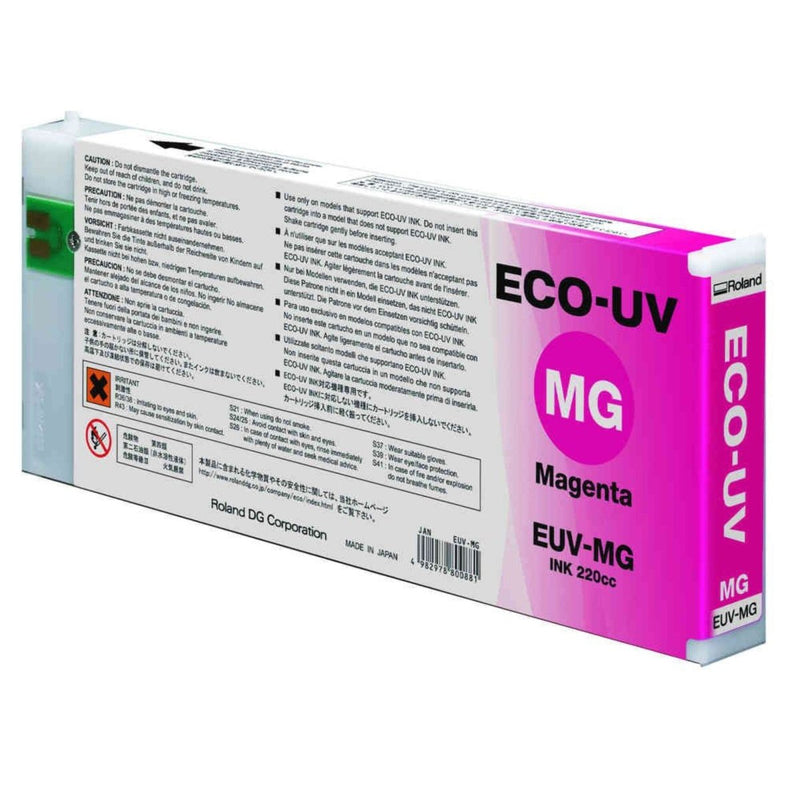 Roland Eco-UV Ink 220ml - Magenta EUV-MG - Swing Design1