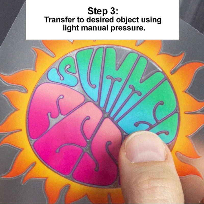 Roland Graphic Transfer System UV DTF Print Film Kit - Small - Swing Design11