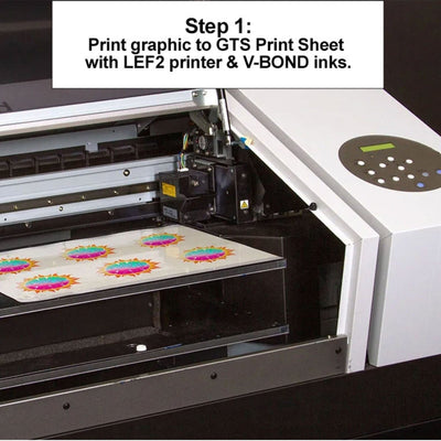 Roland Graphic Transfer System UV DTF Print Film Kit - Small - Swing Design9