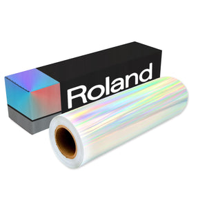 Roland Holographic Prism Adhesive Vinyl Film - 15" x 75 FT Eco Printers Roland 