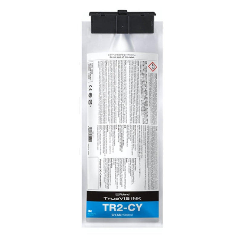 Roland TR2 Series Ink 500ml - Cyan TR2-CY - Swing Design1
