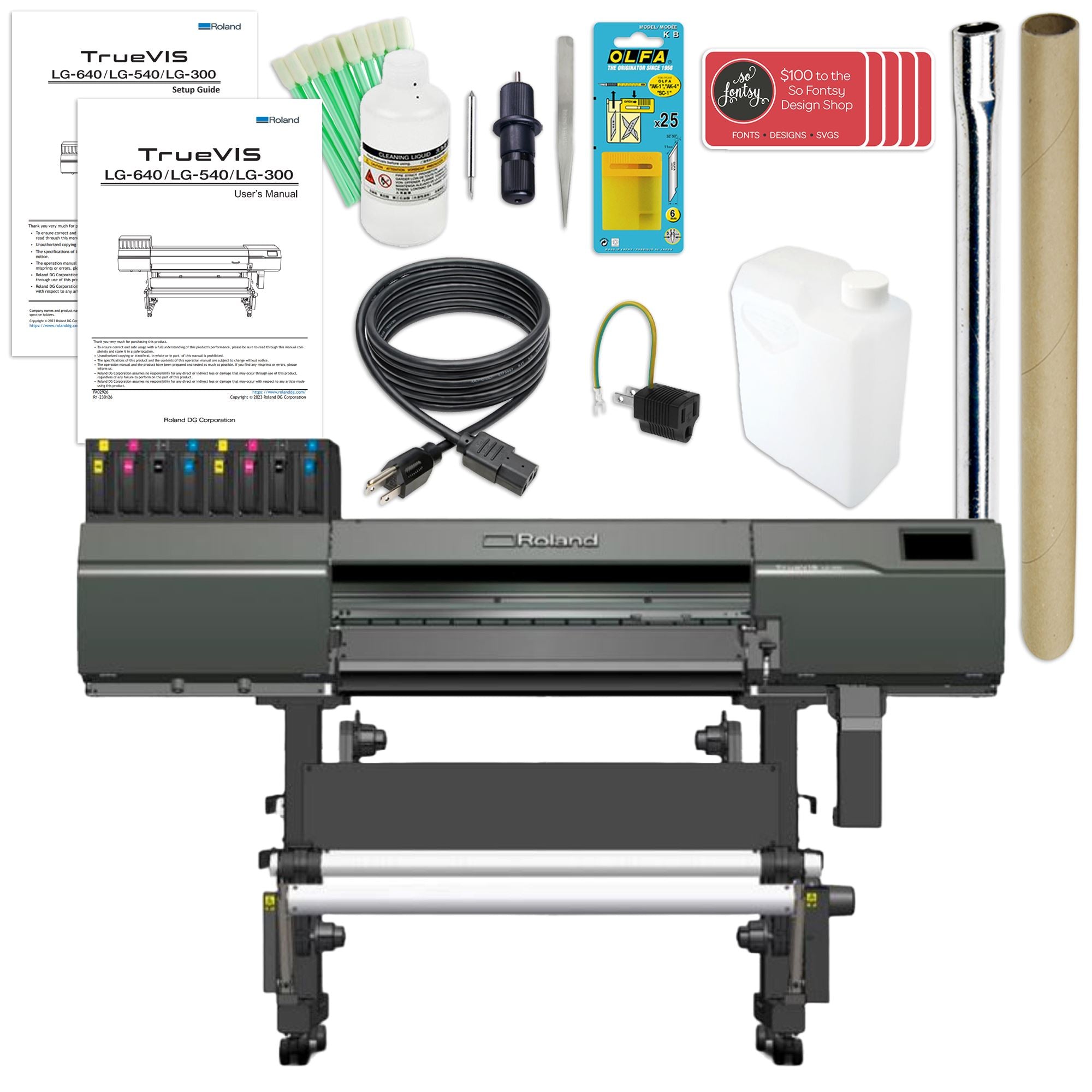 Roland TrueVIS LG-640 UV Printer & Cutter - 64