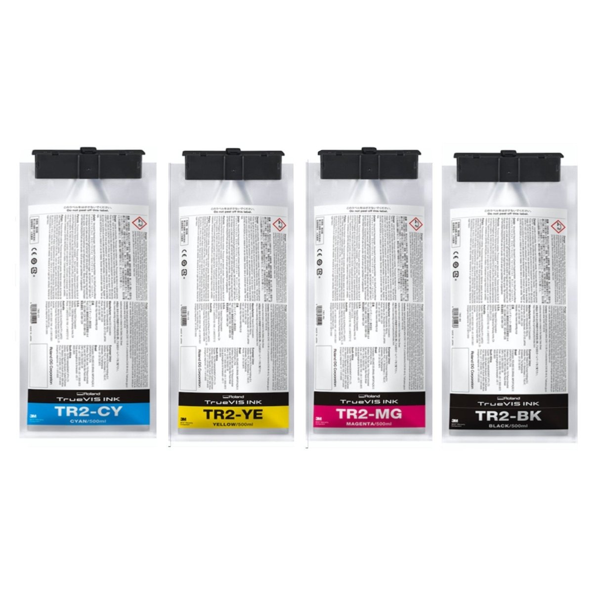 2 Ink Roland TrueVIS Series TR2 Ink Bundle CYMK | Swing Design