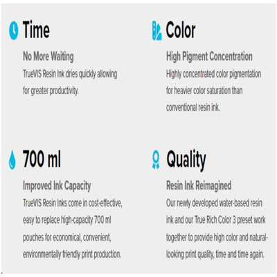 Roland TrueVIS TA-CY Latex Ink 700 ml - Cyan - Swing Design3