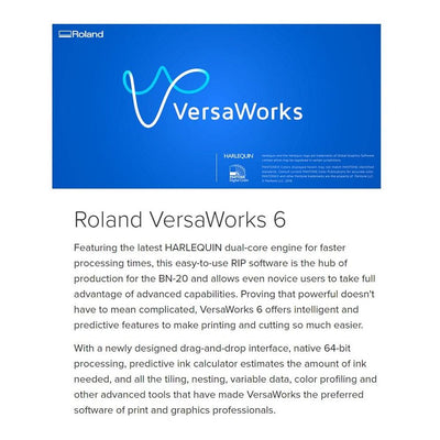 Roland VersaStudio BN-20A Desktop 20" Eco-Solvent Printer & Cutter Eco Printers Roland 