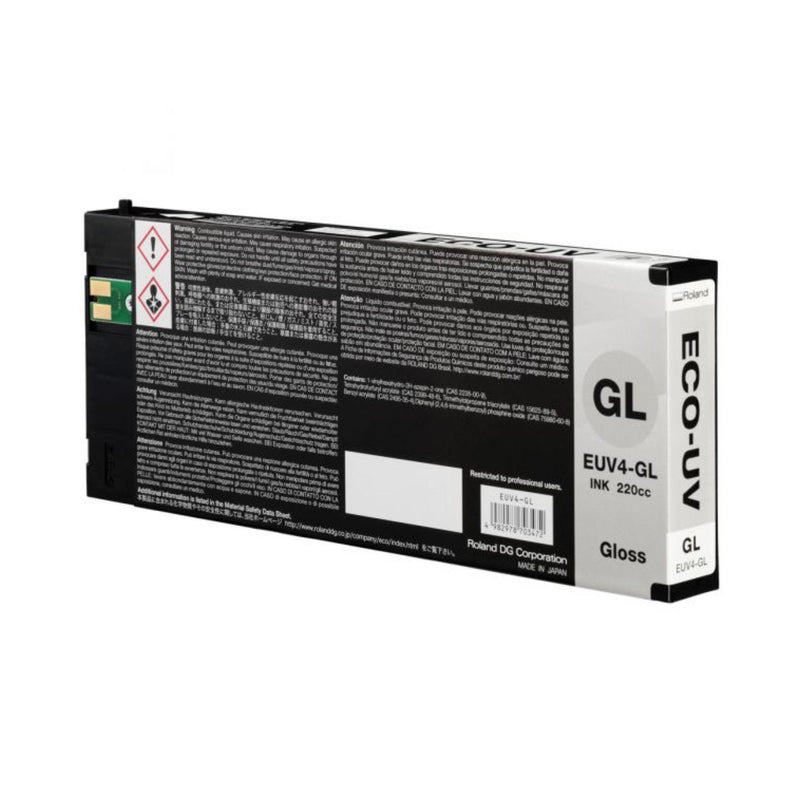 Roland VersaUV Ink 220cc - Gloss EUV4-GL Eco Printers Roland 