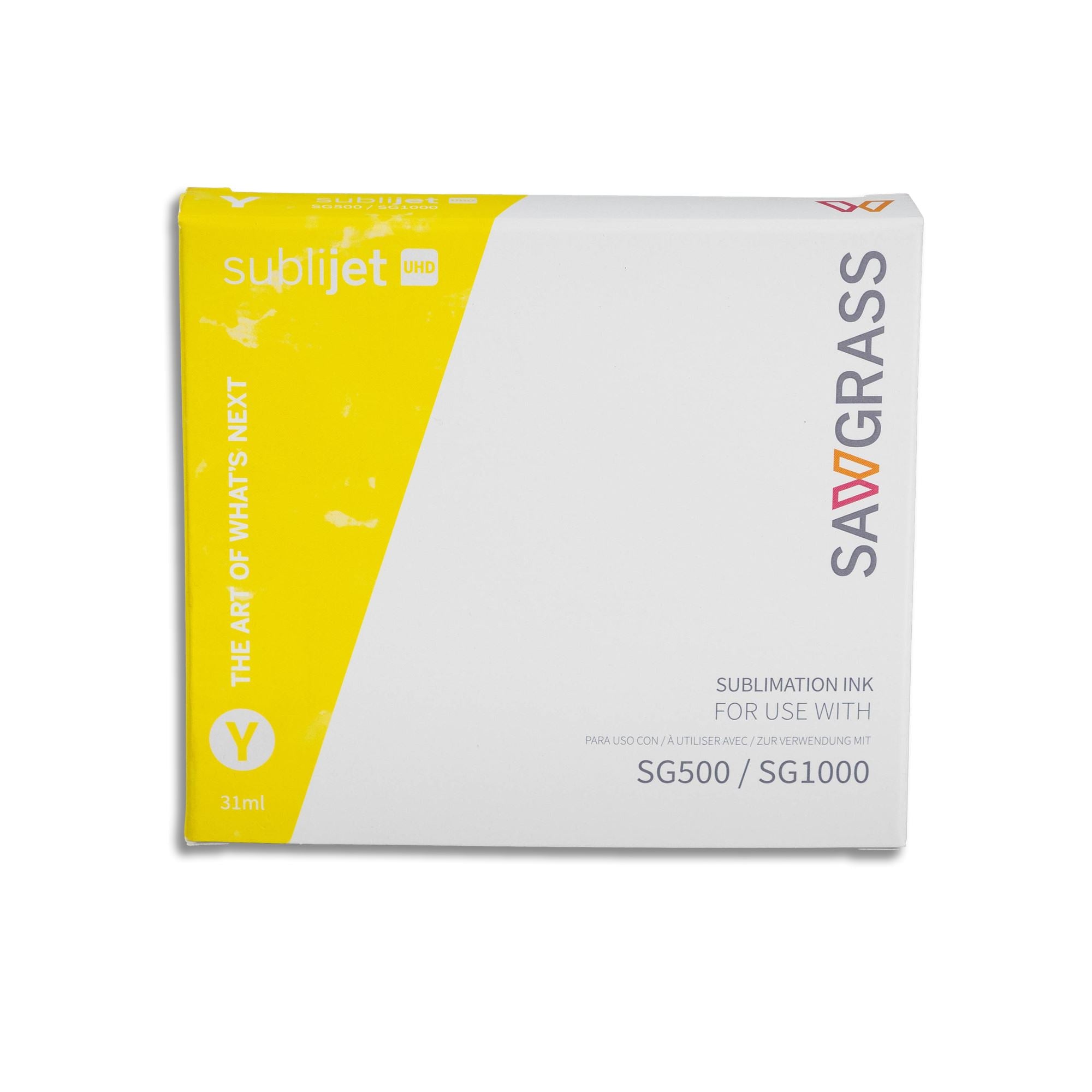 Siser EasySubli UHD ink cartridge for Sawgrass SG500 & SG1000 - YELLOW