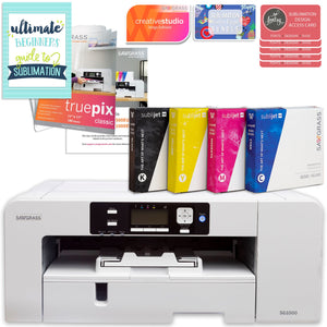 Sawgrass UHD Virtuoso SG1000 Sublimation Printer w/ 8-in-1 Heat Press Sublimation Bundle Sawgrass 