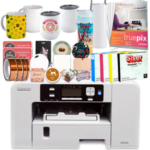 Sawgrass Virtuoso SG500 Sublimation Deluxe Printer Starter Bundle Sublimation Bundle Sawgrass 