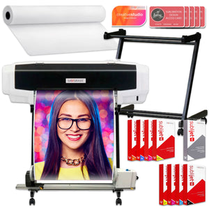 Sawgrass VJ 628 25" Sublimation Printer Bundle w/ Flex Inks, Stand, Take Up Reel Sublimation Bundle Sawgrass Sawgras VJ 628 Bundle 