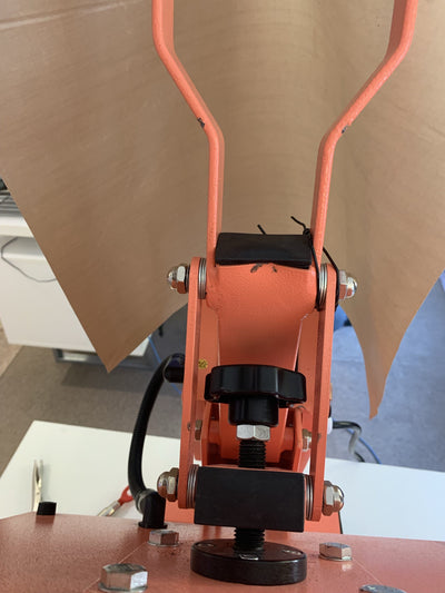 Seconds Swing Design 15" x 15" PRO Slide Out Heat Press - Coral Heat Press Swing Design 