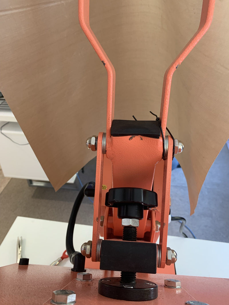 Seconds Swing Design 15" x 15" PRO Slide Out Heat Press - Coral Heat Press Swing Design 