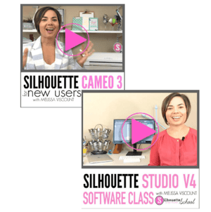 Silhouette Cameo 3 Online Beginner Class AND Silhouette Studio V4 Software Class by Silhouette School - Swing Design