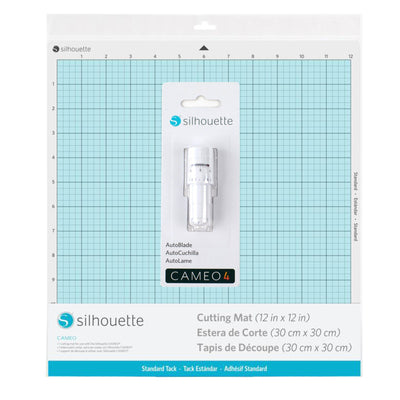 Silhouette Cameo 4 Autoblade &amp; 12&quot; x 12&quot; Cutting Mat Combo Pack Silhouette Silhouette 