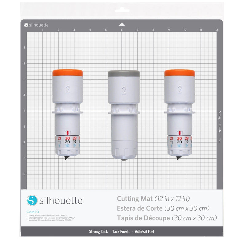 Silhouette Cameo 4 Kraft Blade 3mm Set, Rotary Blade, & Strong Grip Mat Silhouette Silhouette 