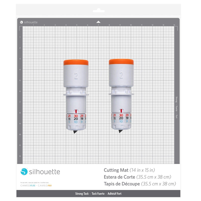 Silhouette Cameo 4 PLUS 15" Strong Grip Mat & Kraft Blade 3mm Set Silhouette Silhouette 
