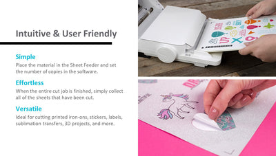 Silhouette Cameo 4 & Portrait 3 Auto Sheet Feeder - A4 Silhouette Silhouette 