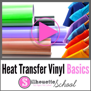 Silhouette Cameo Online Heat Transfer Beginner Class by Silhouette School - Swing Design